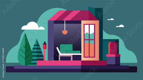 Despite the small size the urban sauna boasts all the features of a larger unit offering a variety of heat options and amenities to soothe the mind.