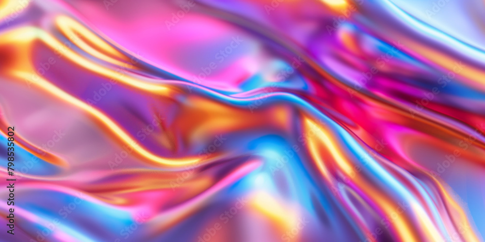 Abstract metallic holographic background, Vivid Color Stunning Holographic colored background. Abstract colorful liquid Abstract metallic holographic background, Vivid Color Stunning Holographic colored background. Abstract colorful liquid