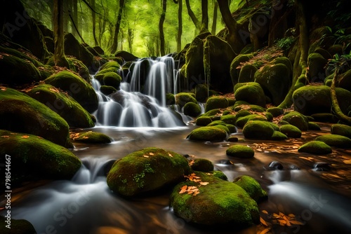 waterfall in the forest