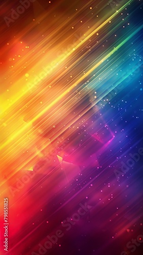 colorful abstract rainbow vertical background