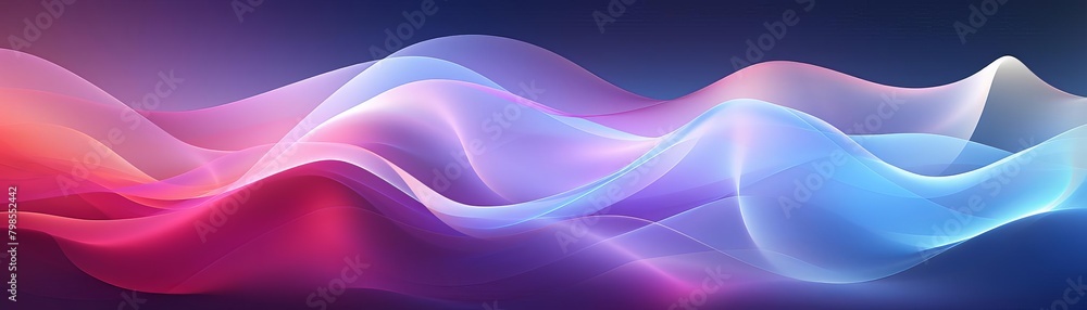 The image is a colorful abstract background with a wave pattern The image is a colorful abstract background with a wave pattern
