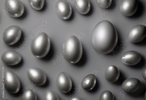'Pattern holiday top lay egg Flat Minimal gray view made concept background silver easter Abstract Texture Design Food Banner Fashion Art Spring Gift White HappyBackground Pattern Abstract Texture'