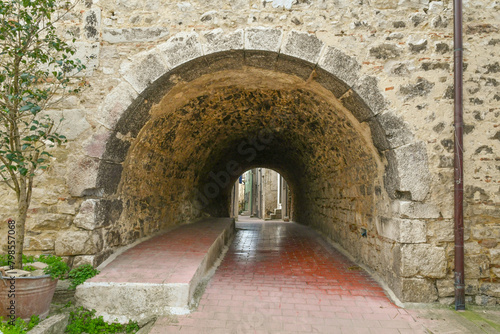 Wallpaper Mural A street in Jelsi, a medieval village in Molise, Italy. Torontodigital.ca
