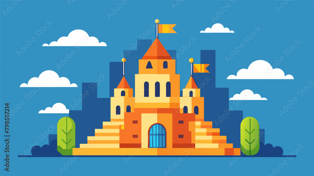 An impressive stronghold built from a solid budget and solid savings showcases the power of creating a strong financial future. An impressive stronghold built from a solid budget and solid savings showcases the power of creating a strong financial future.