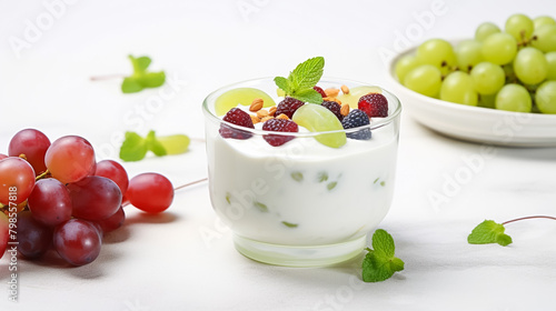 yogurt with berries
