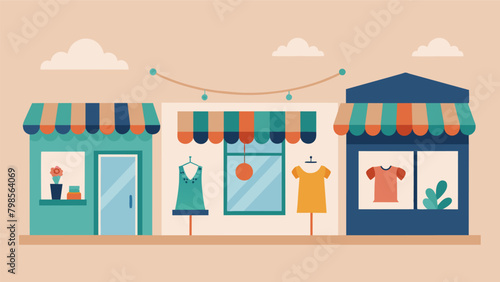 A row of tiny storefronts selling everything from handsewn clothing to handcrafted jewelry made with love and creativity by young minds.