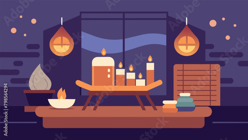 With the flickering candles and soft music in the background the sauna and reflexology session creates an ambiance of ultimate tranquility and.