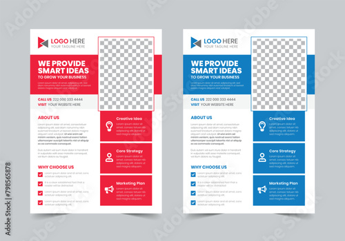 Professional Business Flyer Template | A4 | Print Ready | Fully Editable