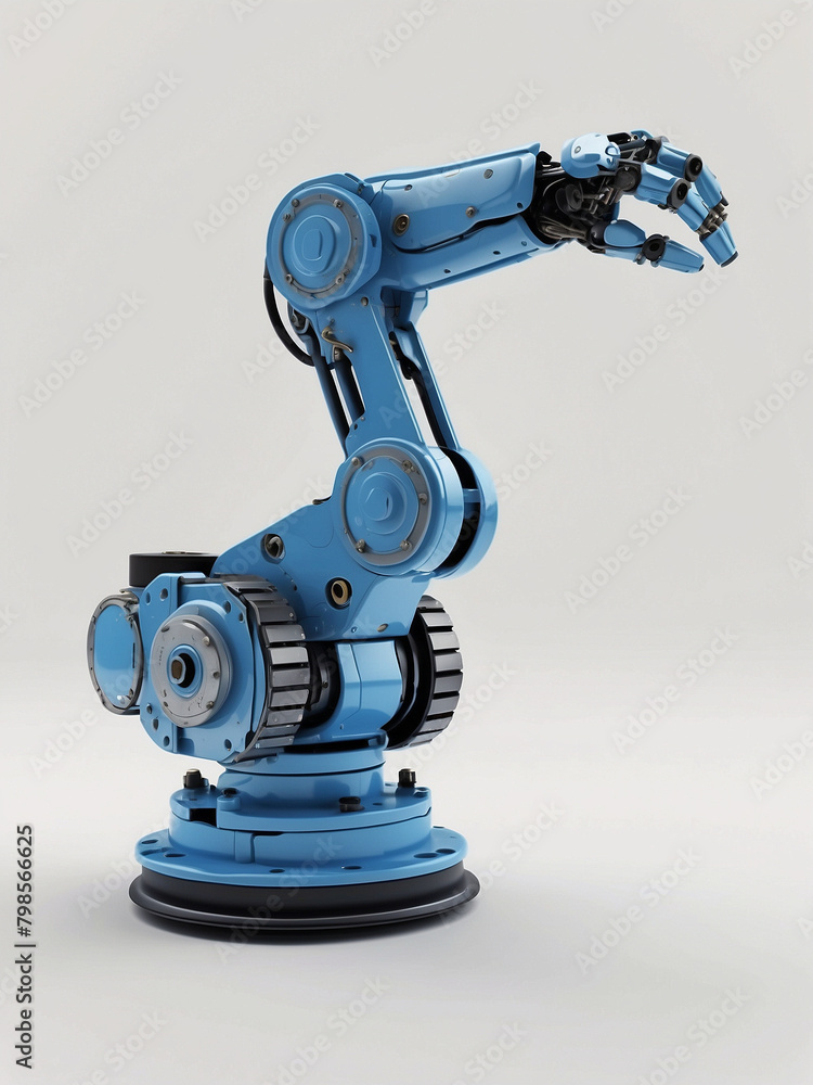 Blue Precision, Navigating the Robotic Arm's Future Blue Precision, Navigating the Robotic Arm's Future