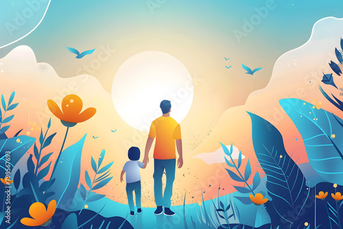 Happy Father Day, Father's Day, is a holiday to honor fathers or people related to fathers. as well as fatherhood father's bond and the influence of fathers in society