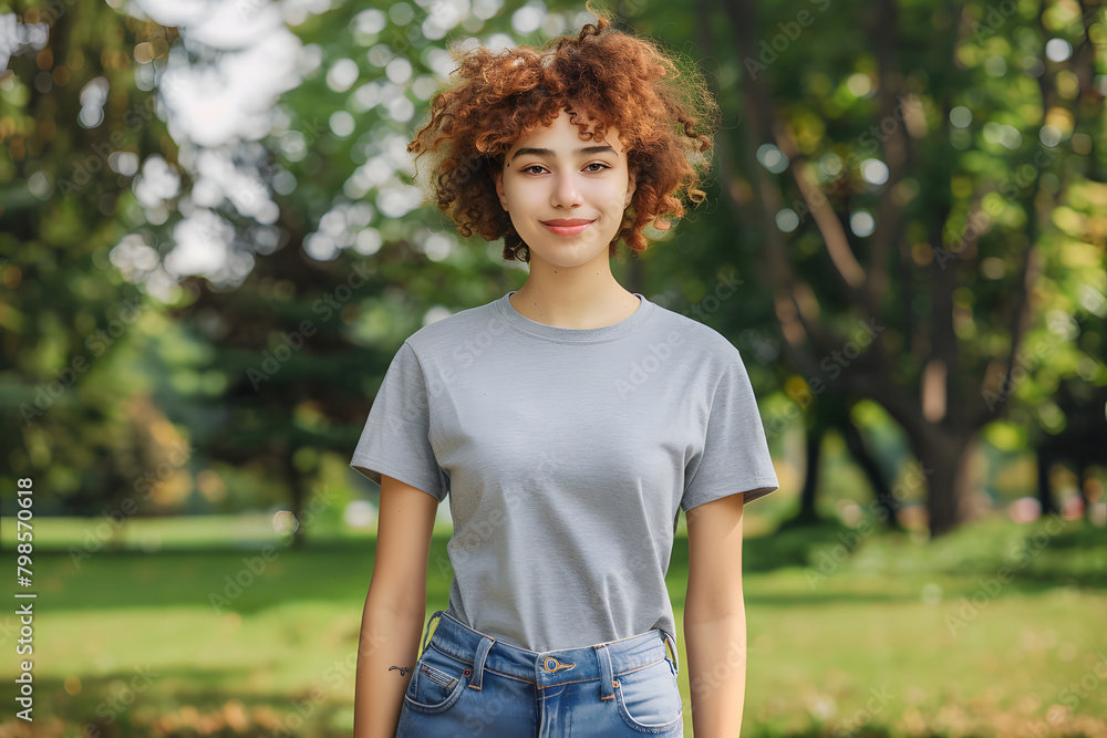 High-Quality T-Shirt Mockup for Women's Apparel High-Quality T-Shirt Mockup for Women's Apparel