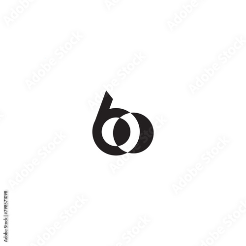 Free Download bo letter logo BO B and O initial letter logo templates
 - GFXLoad