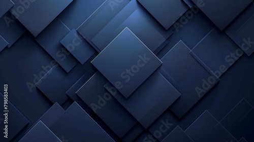 Abstract background dark blue with modern corporate concept photo