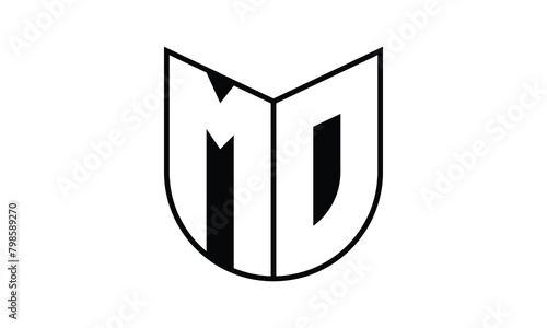 MO initial letter bat icon gaming logo design vector template. batman logo, sports logo, monogram, polygon, war game, symbol, playing logo, abstract, fighting, typography, icon, minimal, wings, battle