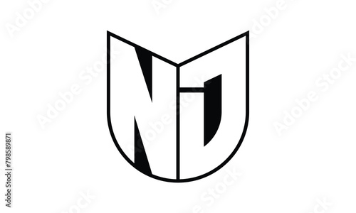 ND initial letter bat icon gaming logo design vector template. batman logo, sports logo, monogram, polygon, war game, symbol, playing logo, abstract, fighting, typography, icon, minimal, wings, battle