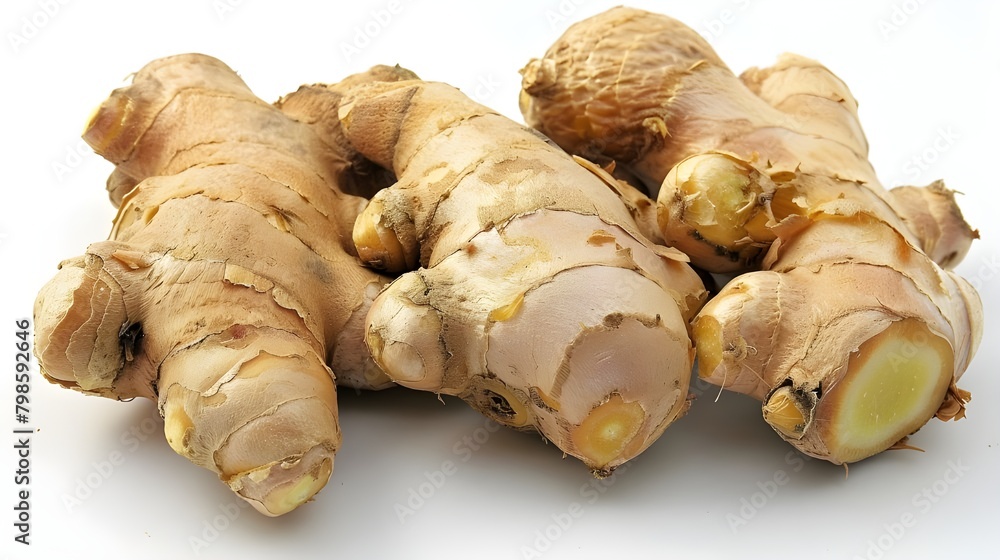 Ginger Isolated On Transparent Background ai generated 