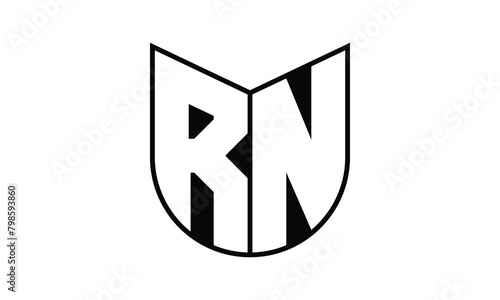 RN initial letter bat icon gaming logo design vector template. batman logo, sports logo, monogram, polygon, war game, symbol, playing logo, abstract, fighting, typography, icon, minimal, wings, battle