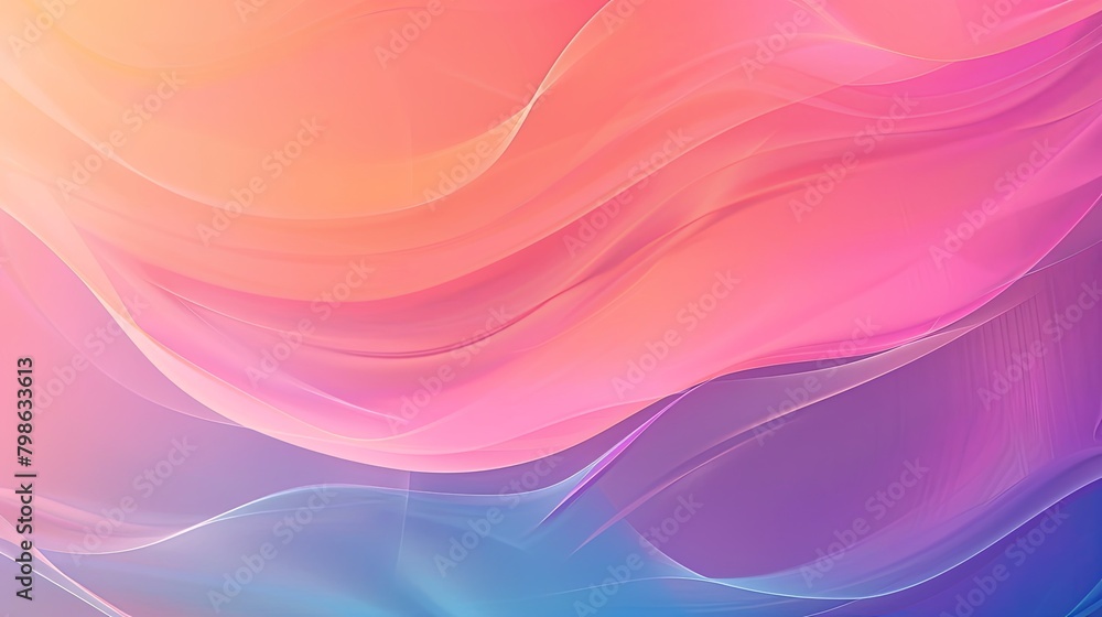 Fototapeta premium fondo abstracto de ondas de colores 