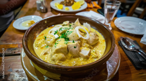 Delicious Bowl of Aji Gallina, Culinary World Tour, Food and Street Food
