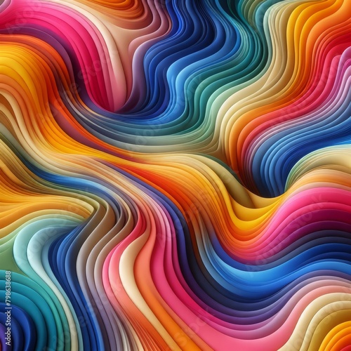 fondo de ondas de colores