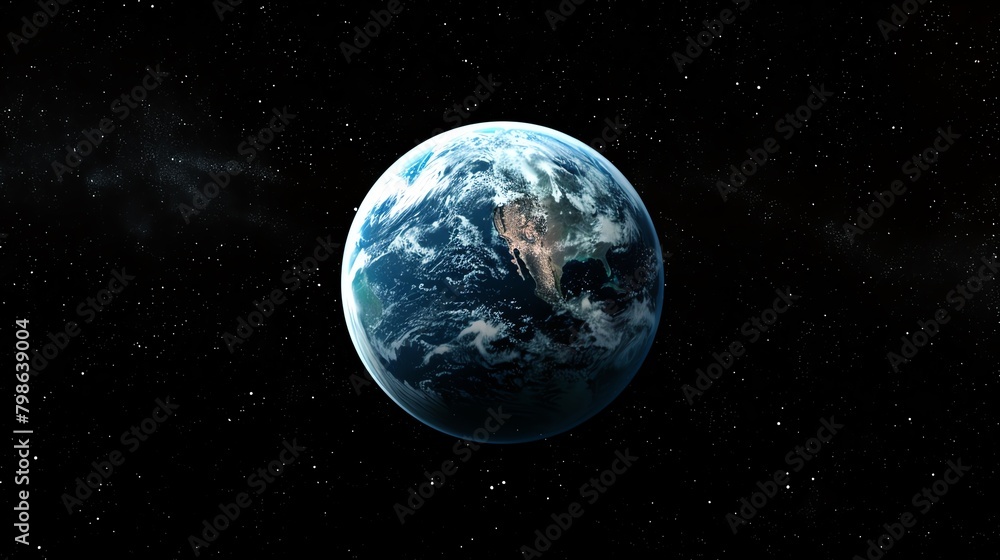 Earth, outer space element concept