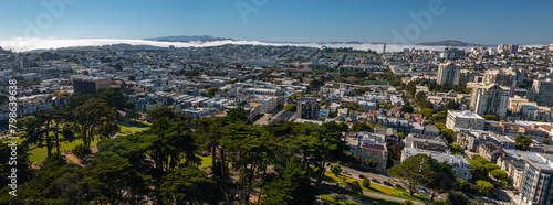Aerial View of San Francisco, California Showcasing Urban Landscape