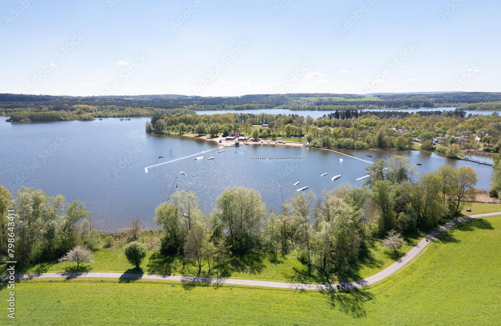 Kleiner Bombachsee bei Absberg in Mittelfranken Kleiner Bombachsee bei Absberg in Mittelfranken