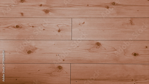 Wood-coloured laminate flooring - an interesting background