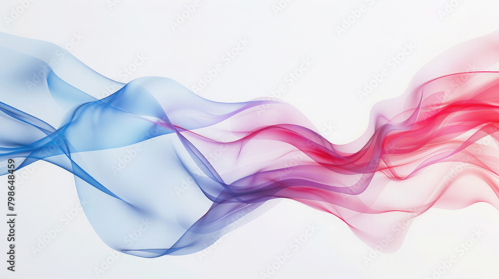 Ethereal waves intertwining in a symphony of red and blue on the white background , embodying digital harmony, ideal for modern promotion
Ethereal waves intertwining in a symphony of red and blue on the white background , embodying digital harmony, ideal for modern promotion