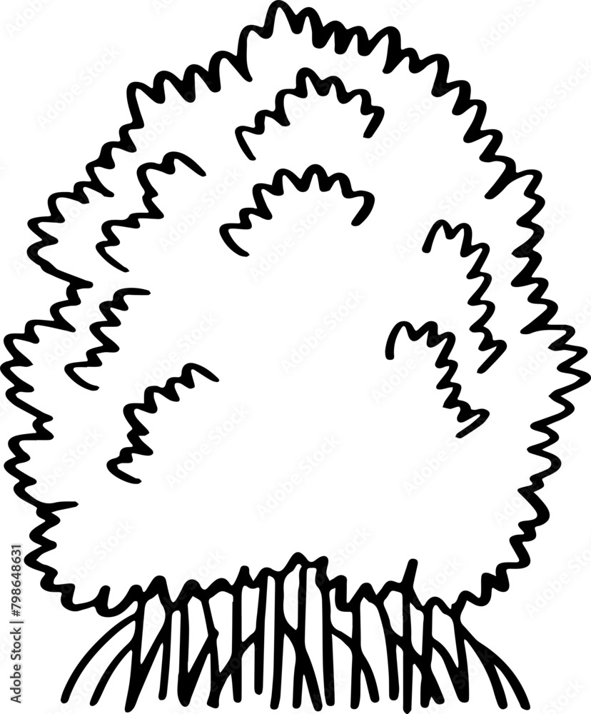 cute cartoon mangrove illustration. cute cartoon mangrove illustration.