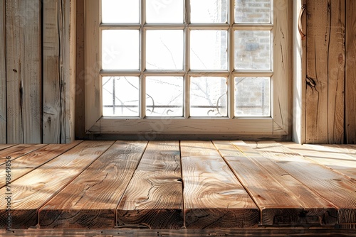 Elegant Wood Tabletop: Cafe Texture Kitchen Backdrop