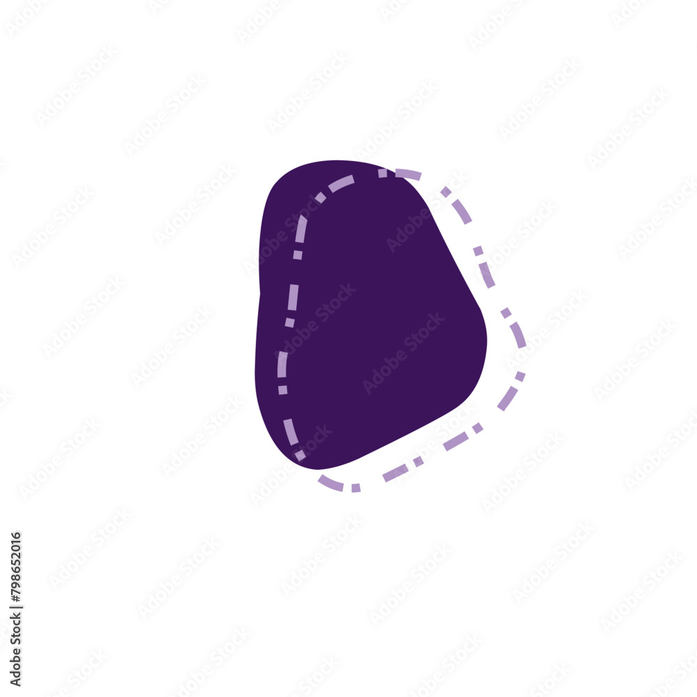 Blob shape line art Blob shape line art