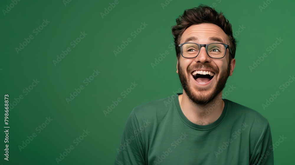 portrait of a person with a beard. Generated AI portrait of a person with a beard. Generated AI