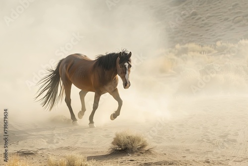 Wild Horse Power  Strength and Freedom in the Desert Sun