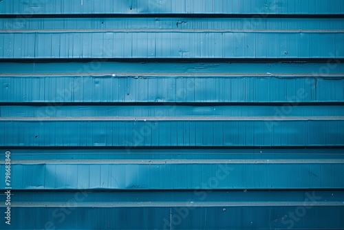 Blue Steel Slat Elegance: Contemporary Graphic Design Backdrop