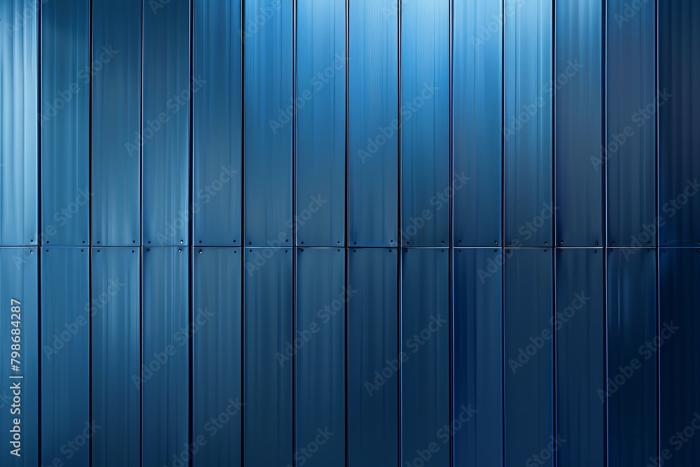 Blue Industrial Metallic Panel Texture for Modern Interiors Blue Industrial Metallic Panel Texture for Modern Interiors