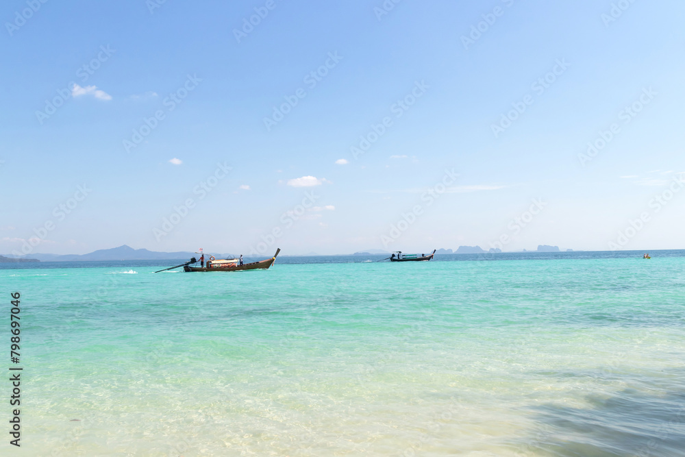 Crystal clear water and a very interesting snorkeling reef, that is swimmable from the beach at Koh Kradan in Trang, Thailand. Crystal clear water and a very interesting snorkeling reef, that is swimmable from the beach at Koh Kradan in Trang, Thailand.