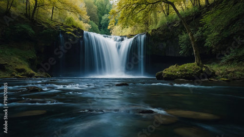 Tateshina Great Falls, Chino City, Nagano Prefecture  © MUHAMMAD