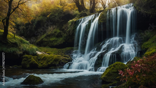 Tateshina Great Falls  Chino City  Nagano Prefecture 