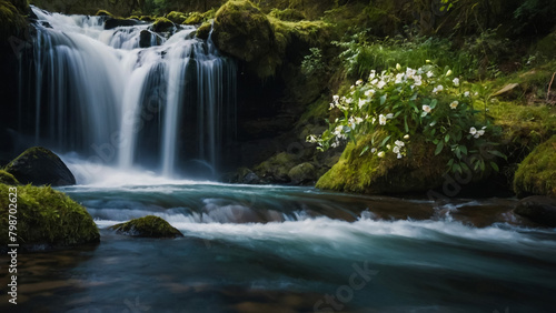 Tateshina Great Falls, Chino City, Nagano Prefecture 