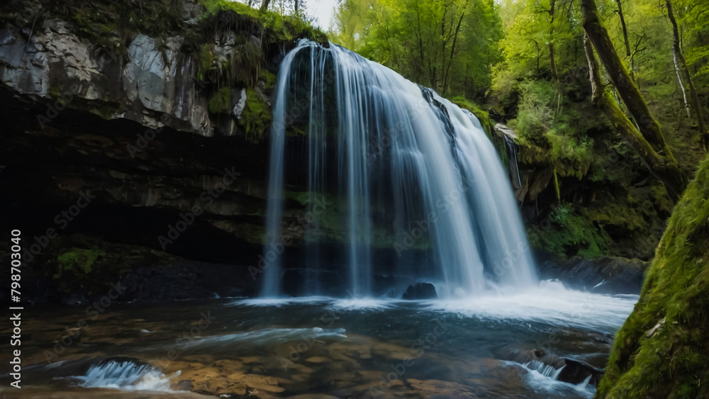 Tateshina Great Falls, Chino City, Nagano Prefecture
