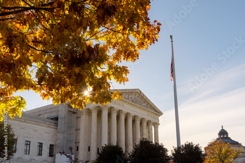 United States Supreme Court in autumn, Washington DC