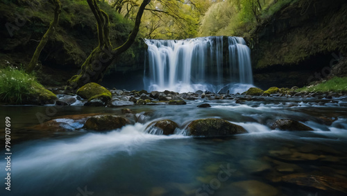 Tateshina Great Falls  Chino City  Nagano Prefecture 