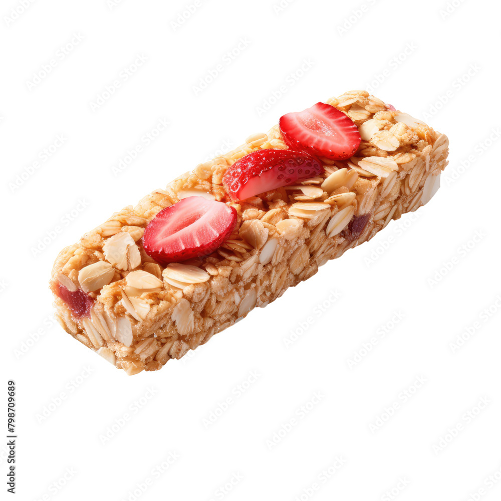 Almond Snack Bar with Strawberry: Irresistible Sweet Indulgence Almond Snack Bar with Strawberry: Irresistible Sweet Indulgence