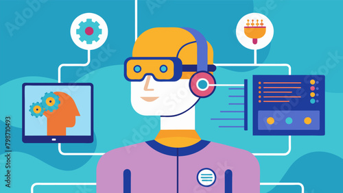 A virtual simulation allowing customers to preview and customize their neural implant before undergoing the procedure..