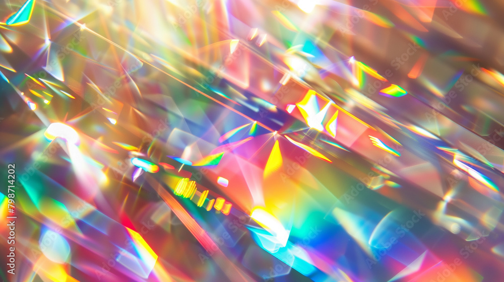 Rainbow prism light abstract background Rainbow prism light abstract background