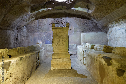 Mithraeum under the Basilica of Saint Clement. Rome, Italy.
