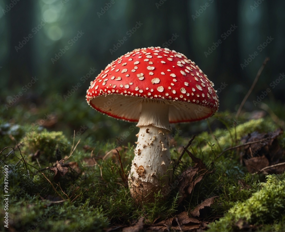 mushroom in the forest mushroom in the forest