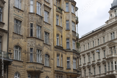 Building in the downtown of Prague, Czech Republic