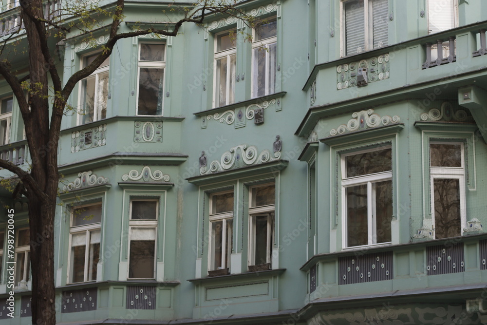 Building in the downtown of Prague, Czech Republic Building in the downtown of Prague, Czech Republic